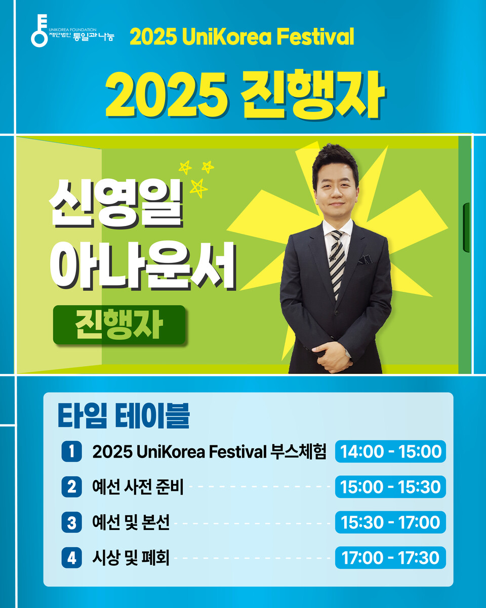 [축제] 2025 UniKorea Festival - 도전! 통일 OPEN벨